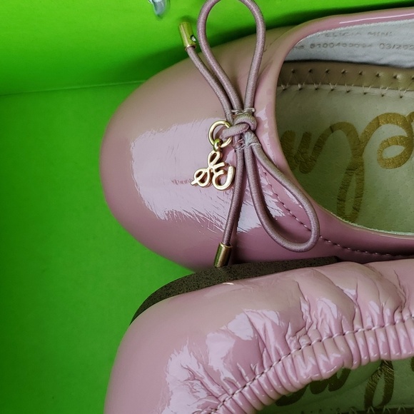 Sam Ederman Mini Felicia Mauvepat Ballet Flats Size 11 - Picture 5 of 5